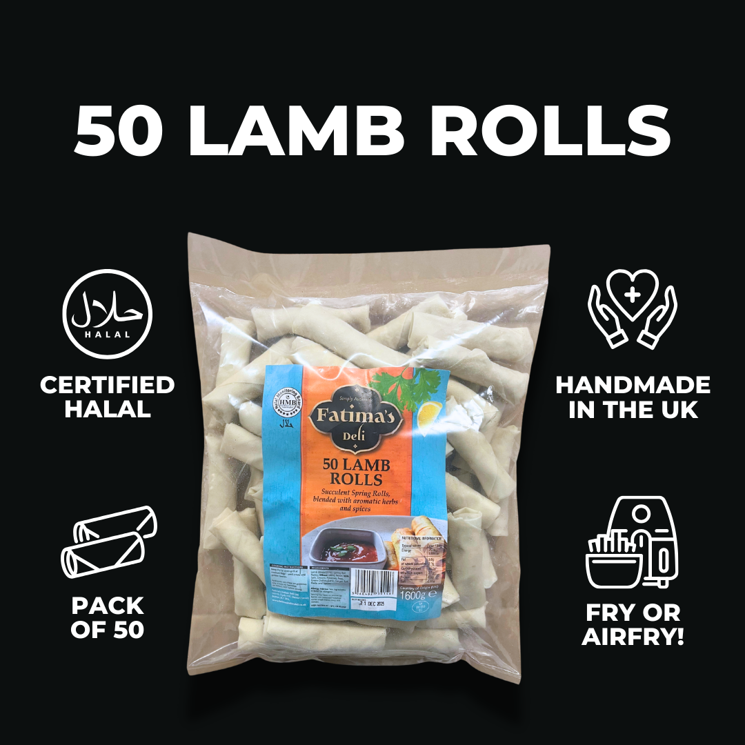 Lamb Spring Rolls (Pack of 18 or 50)