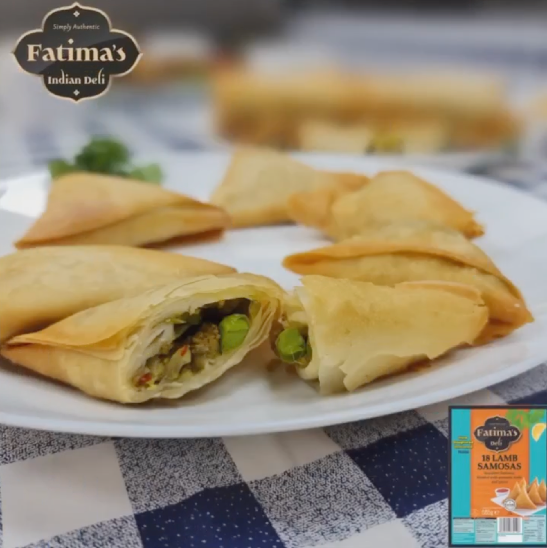 Lamb Samosas (Pack of 18 or 50)