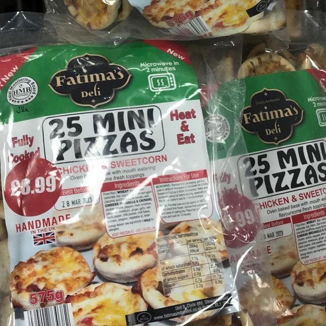 Mini Pizzas (Pack of 25)