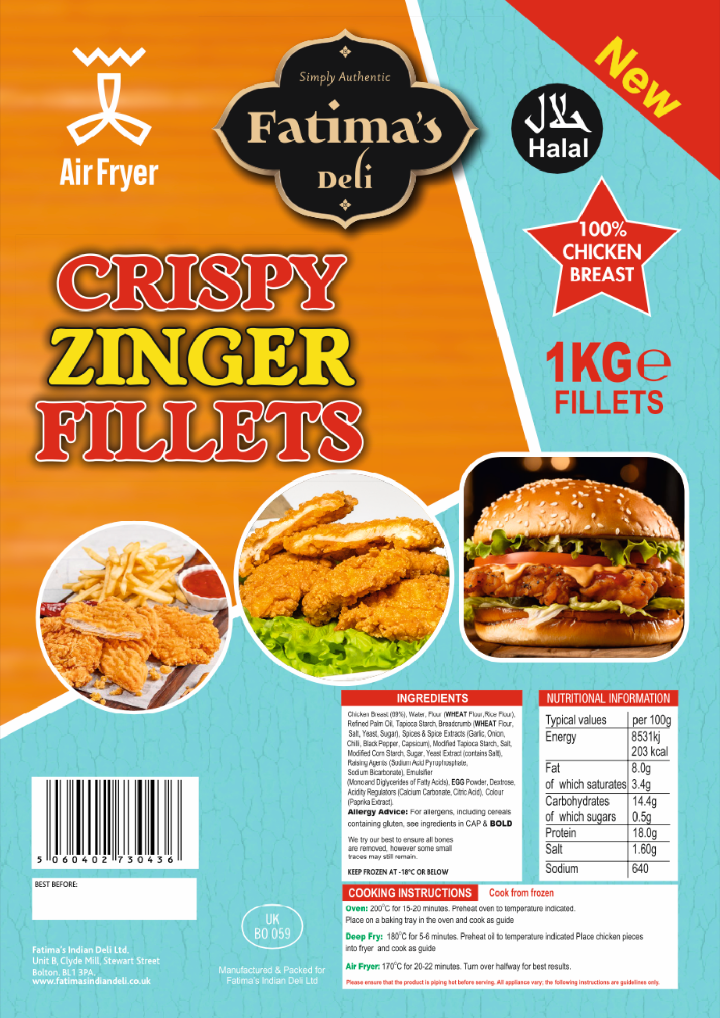 Crispy Zinger Fillets