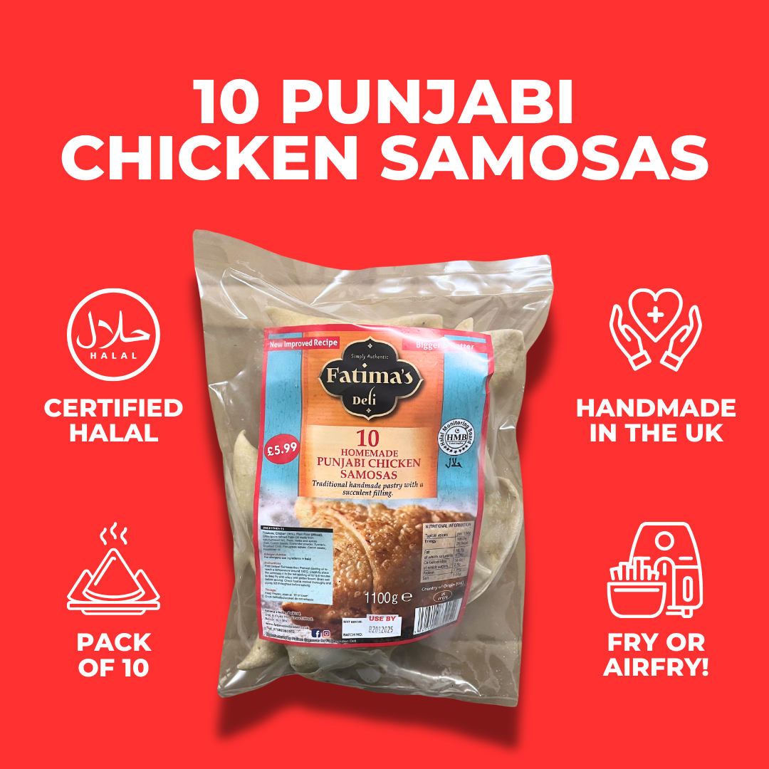 Punjabi Chicken Samosas