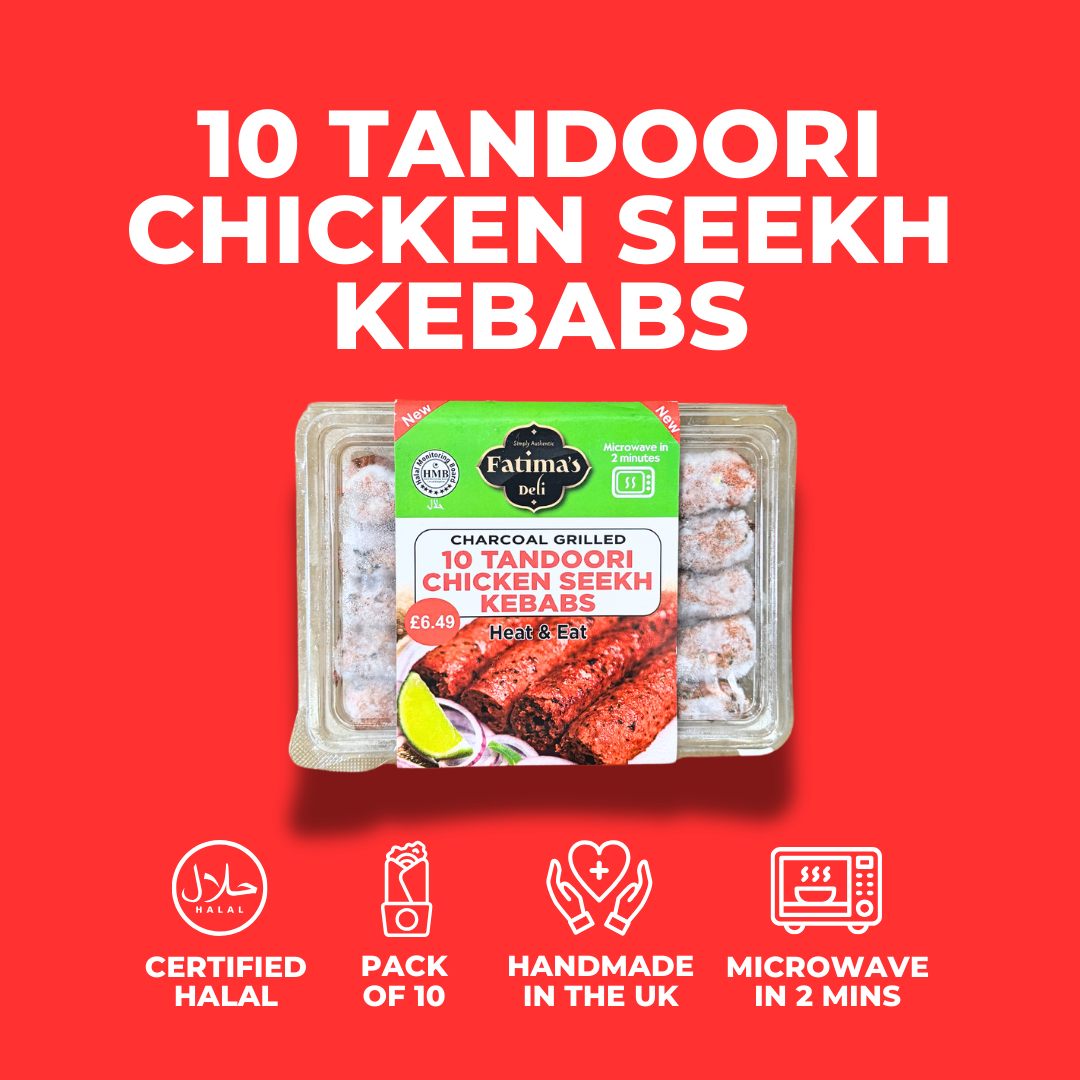 Tandoori Chicken Seekh Kebabs