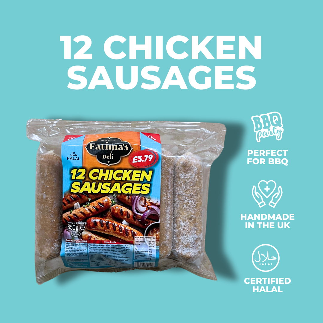 Chicken Sausages (Pack of 12)