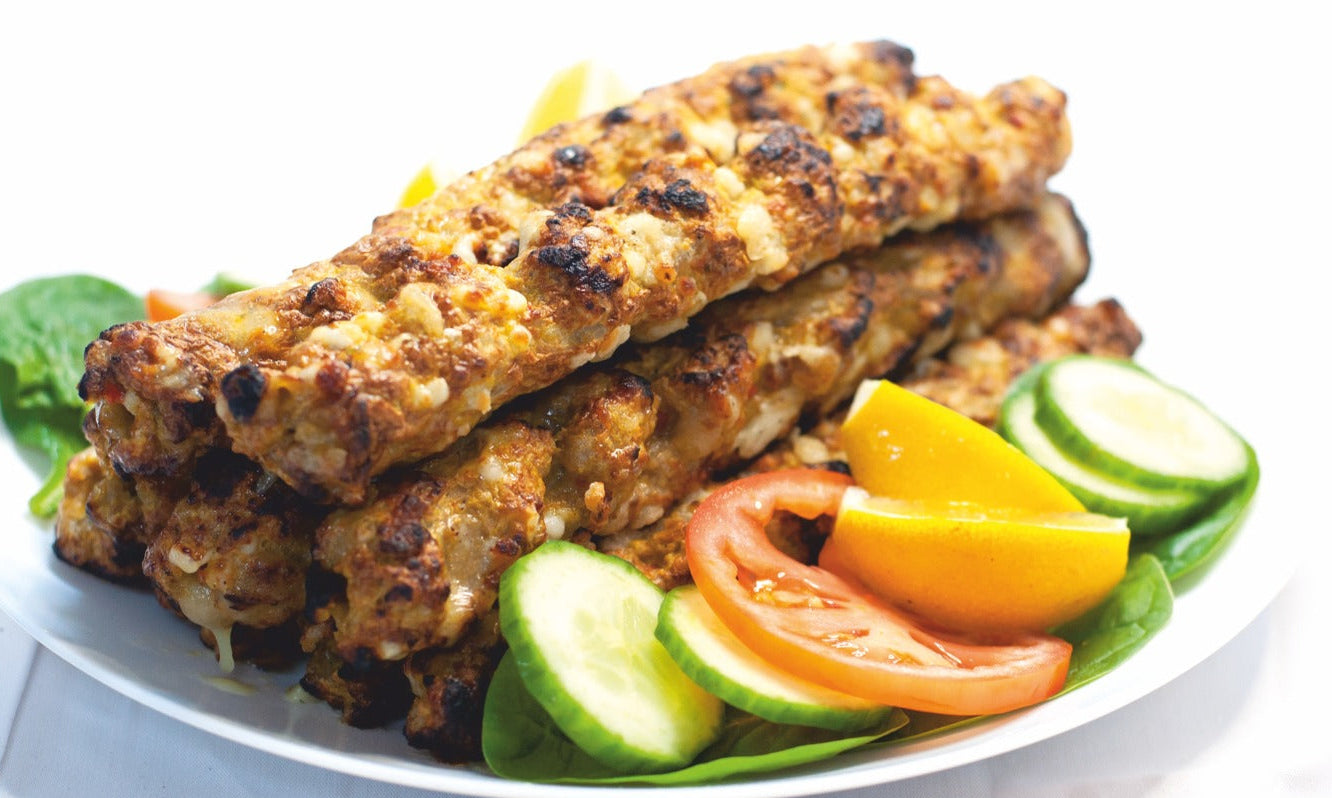 Chicken and Cheese Kebabs